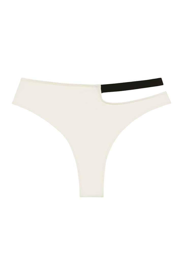 Punta Cana Mid Rise Cutout Bikini Bottom
